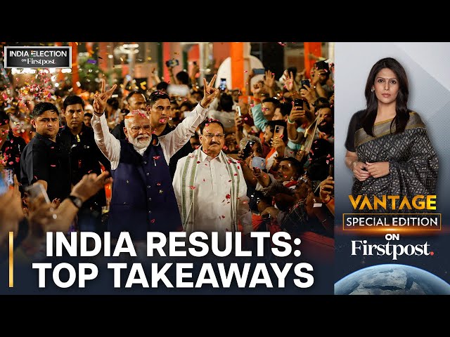 PM Modi Set to Return with Weaker Mandate as Opposition Bloc Stuns | Vantage with Palki Sharma class=