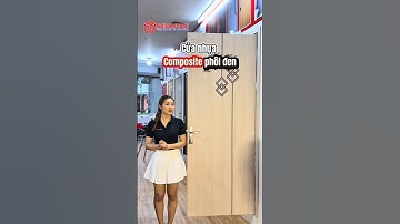 ✅ Cửa Composite phôi đen | Tinh tế từ chất liệu, đẳng cấp từ thiết kế