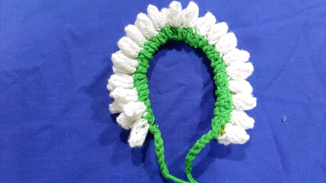 मोगऱ्याची वेणी कशी वीणायची 