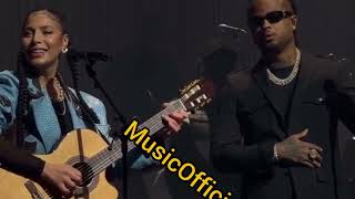 Zaho - Je te promet live performance avec Kalash dans son concert