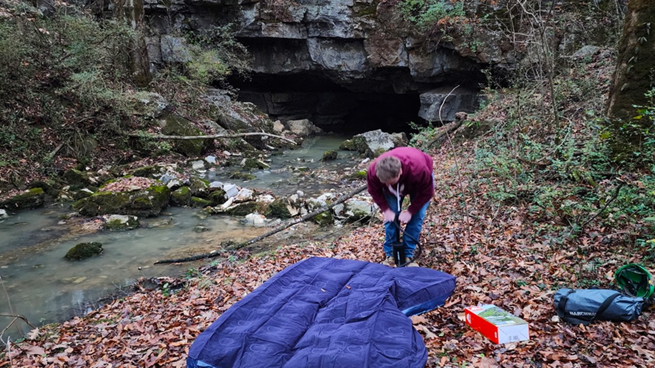 We Floated Deep Into A Cave We Found Beside The Road - YouTube