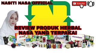 Review Semua Produk Nasa Herbal Yang Terpakai || Skincare dan Homecare Herbal @NasitiNasa0410