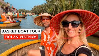 Hoi An Basket Boat Tour Vietnam | Coconut Basket Boat in Hoi An Vietnam | Must Do Hoi An Itinerary