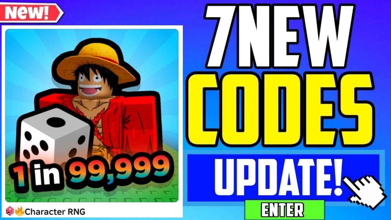 *SECRET UPDATE!* | Character RNG CODES 2025 (ROBLOX Character RNG)Part ...
