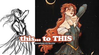 🎬speedpaint//breath Of Night
