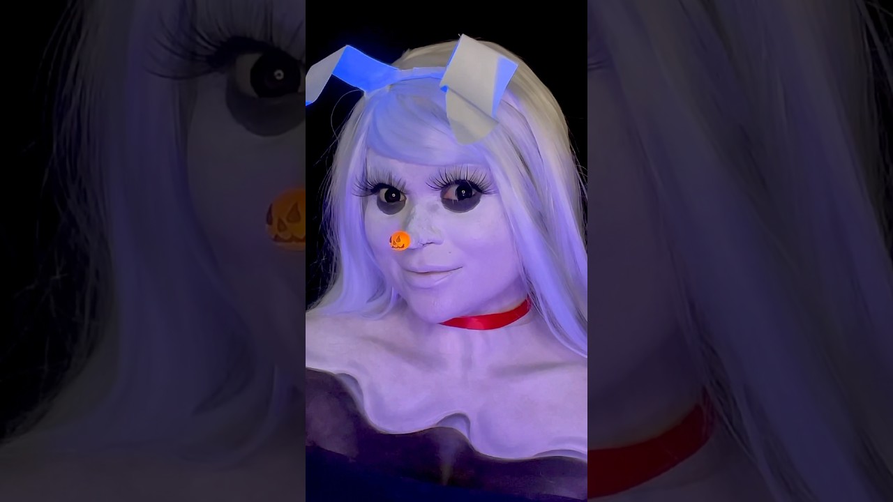 ‘ZERO’ Nightmare Before Christmas Makeup Transformation 🎃 