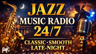 24/7 🎷 Jazz Radio · Classic, Smooth & Late-Night (Corgi Records)