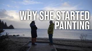 This Scottish Seascape Artist inspired my art journey | Senja | Isle of Arran