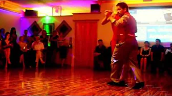 Guillermo and Brian - La Cumparsita/ Morel - Milonga Querida 11/4/2016