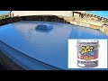 How to apply Flex Seal Liquid to your RV or Trailer roof