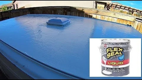 How to apply Flex Seal Liquid to your RV or Trailer roof