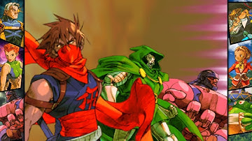 Marvel vs. Capcom 2 - Strider Hiryu, Doctor Doom, and Sentinel (PS4)
