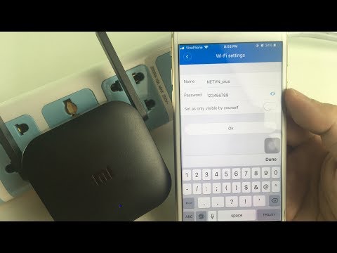 Video MI Repeater : set Wi-Fi password | NETVN - youtube