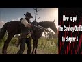 RDR2- How To Get The Cowboy Outfit as Arthur