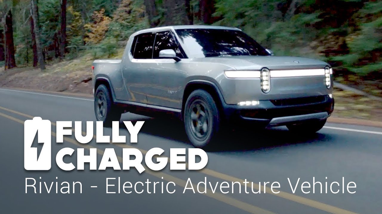 Jeff Bezos and crew hitched a ride in a Rivian electric SUV to the ...