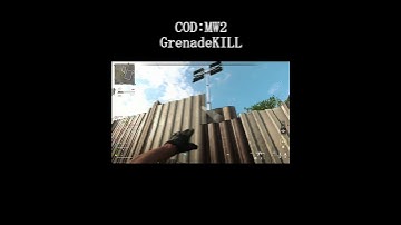 COD:MW2  GrenadeKILL #cod #mw2 #grenade #kill #shorts