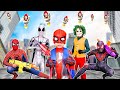 Spiderman world story  hey all superhero kid spider man has been kidnapped by joker