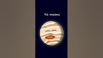 How Many Moons Can Planets Contain? #planetballs