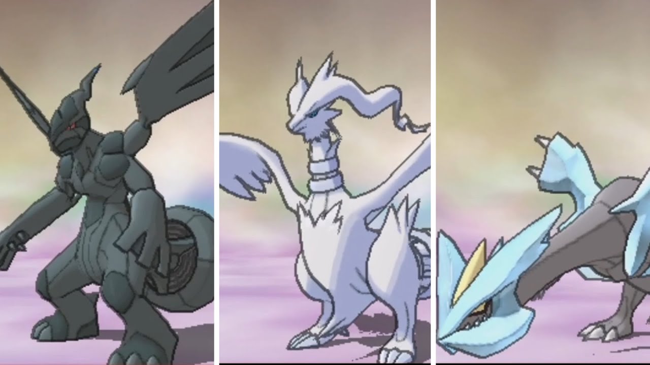 ポケモン　ソウルシルバー、ムーン、ホワイト2、オメガルビー ORAS】レシラム/ゼクロム(おぼろの洞窟) ・キュレム(いびつな穴)捕獲