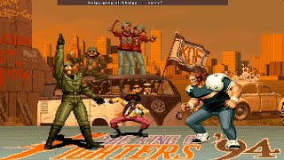 KOF94 킹오브파이터즈94  balgygong.al_bbalgy (kr) vs sarry7 (kr)  拳皇94 The King of Fighters 94