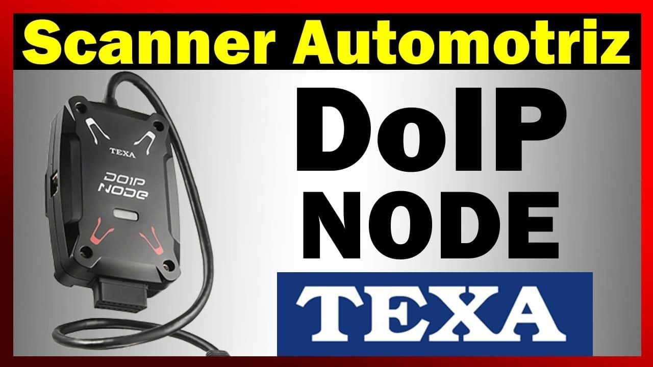 🔥🔥Scanner automotriz DoIP NODE de TEXA 🚨💻🚗🔌 - YouTube