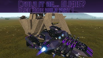 Empyrion Galactic Survival - Exotic Alien Base Build - Part 1