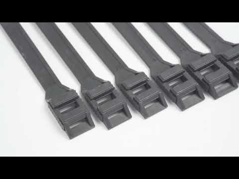 Double Zip Tie Clamp