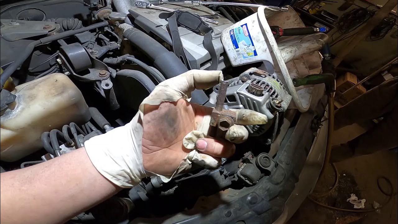 1997 Lexus ES300 Alternator replacement - YouTube