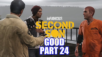 Infamous: Second Son Gameplay Walkthrough Part 24 PS4 Good Karma Review Playthrough