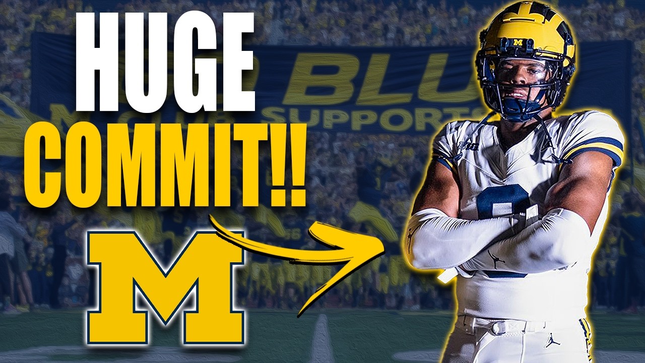 Michigan Lands HUGE Commit From 4-Star VERSATILE EDGE Julian Walker!!