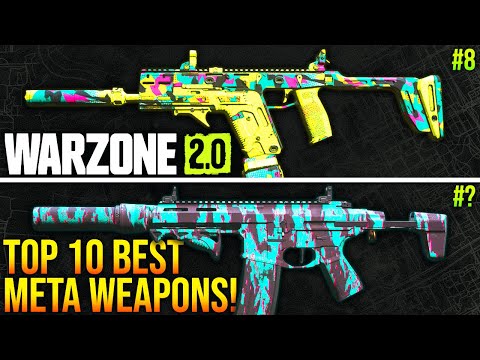 Top 10 Most Popular Weapons in Warzone 2.0 - The Game Statistics Authority  