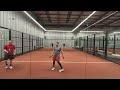 Playtomic level 4.5~+ Padel Match - Nath(4.6) &amp; Asim (4.0) vs Marc (4.3) &amp; Chris (5.7)