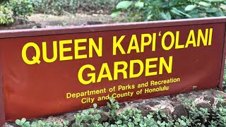 Fast Stop To AU s Garden Then A Visit To The Queen s Garden In Waikiki