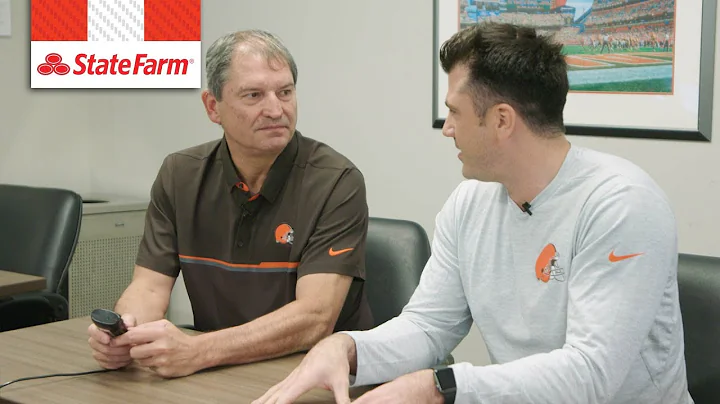 Bernie Kosar & Dustin Fox in the film room: Bengal...