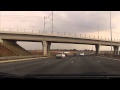Driving in South Africa - Downtown Pretoria to Oliver R Tambo Airport
