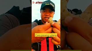 cara mudah pasang udang pada matakail untuk botom dan casting #fishing #mancing #strike #fish