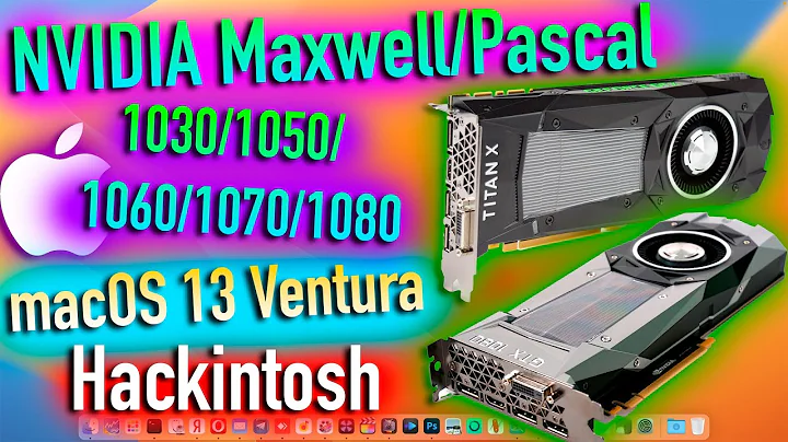 맥OS에서 NVIDIA Maxwell/Pascal 활성화하기