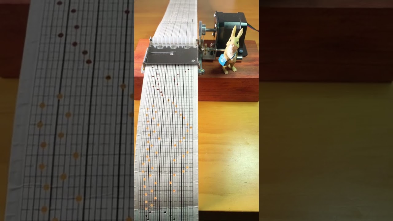 30Note Paper Strip  Inuyasha "Affections Touching Across Time" Music Box