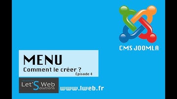 Créer un menu avec Joomla  3x + Astuces de paramétrage [04-TUTO JOOMLA]