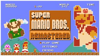 Super Mario Bros. Remastered (Fangame 2025) | Celebrating SMB 40th Anniversary