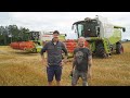 CLAAS LEXION 630 og LEXION 580 TERRA TRAC | Frode Riis og Sjur Linnestad