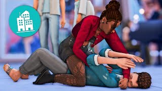 ep O6┊SHE PUNCHED A GUY IN THE FACE!  the sims 4 life in the city
