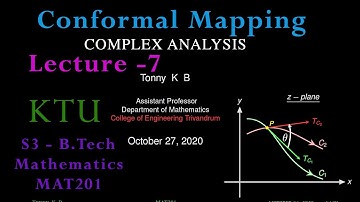 Conformal Mapping | Introduction | Lecture-07