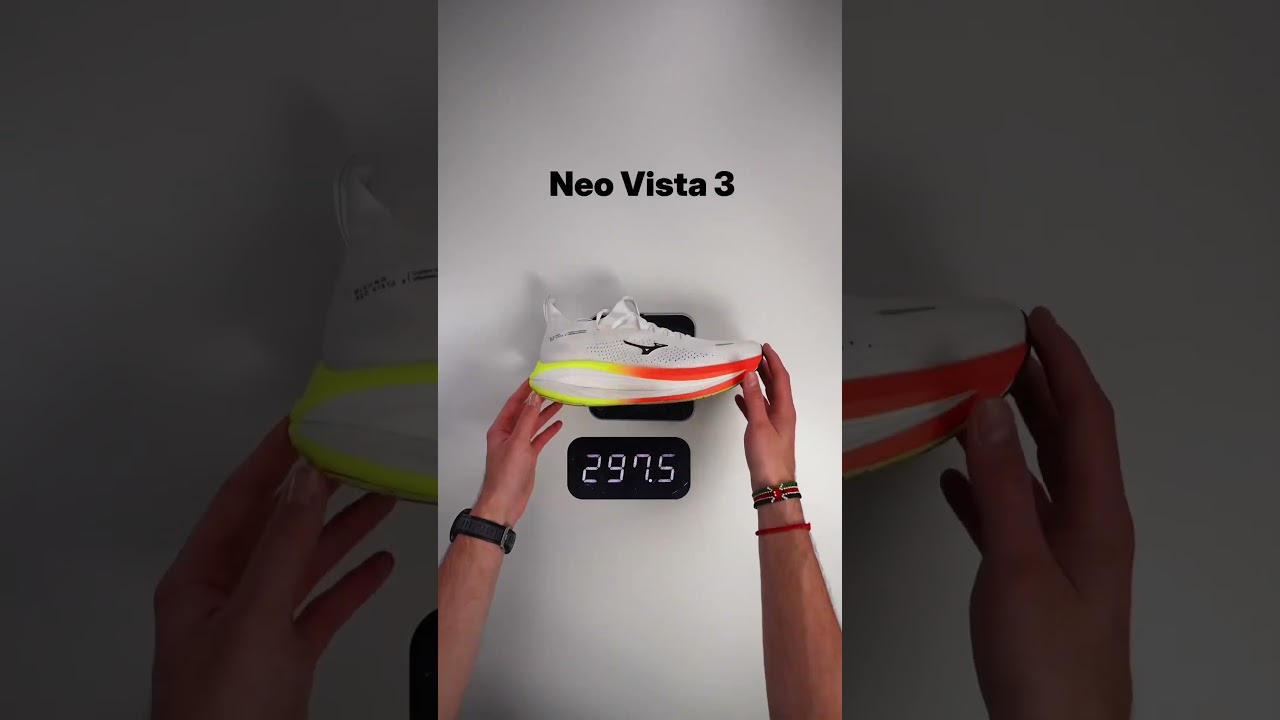 How does the weight of Mizuno’s lineup compare?