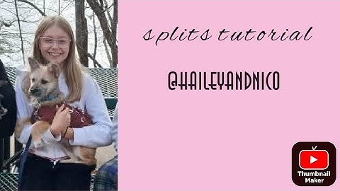 Tutorial on how to get your splits in a week