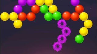 Bubble Shooter Rainbow Level 877-878 | Bubble Shooter Gameplay | #bubbleshooter ‎@Game Point PK  screenshot 2