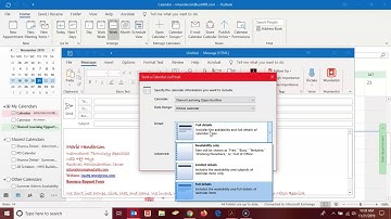 Outlook: Creating a Shared Calendar