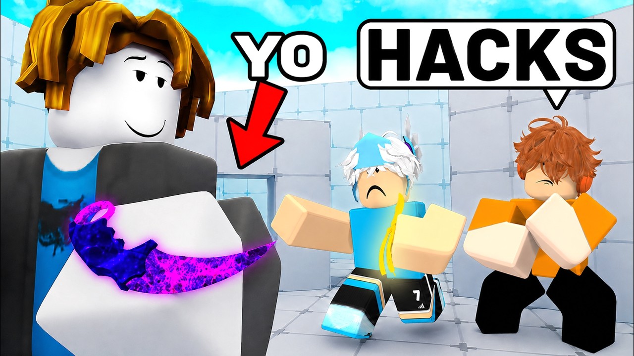 Me INFILTRE en el CLAN #1 de CUCHILLO como NOOB FALSO en Rivals!