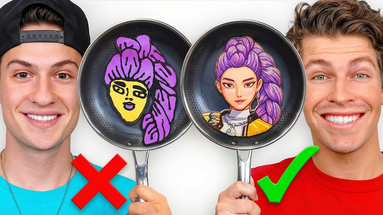 Best Pancake Art Wins $1,000!