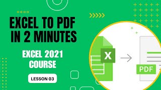 How to Convert Excel to Pdf in 2 Minutes or Less (Easy and Fast)